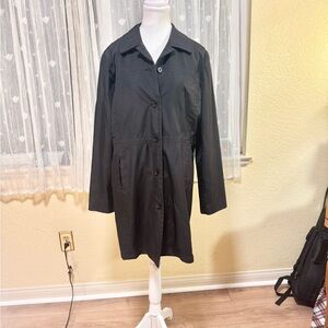 Old Navy Black Trench Coat for Women